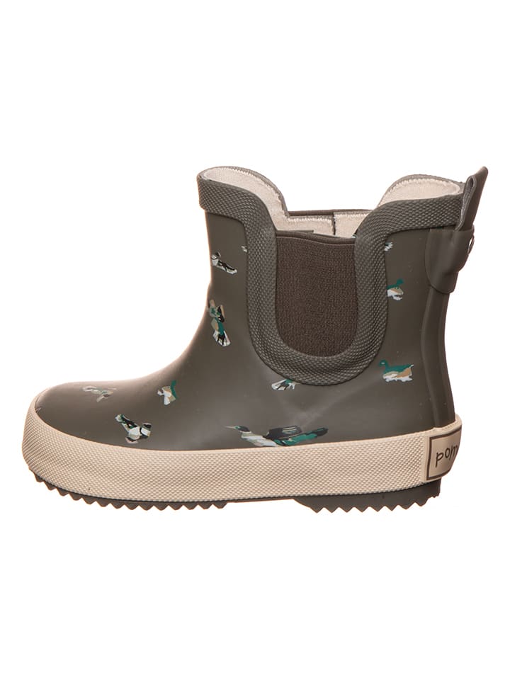 POM POM Kalosze w kolorze khaki rozmiar: 26