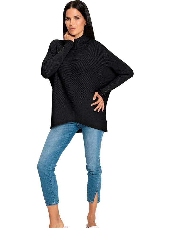 Heine Sweter w kolorze czarnym rozmiar: 38