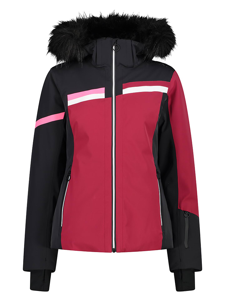 cmp Kurtka narciarska w kolorze czerwono-czarnym rozmiar: 38