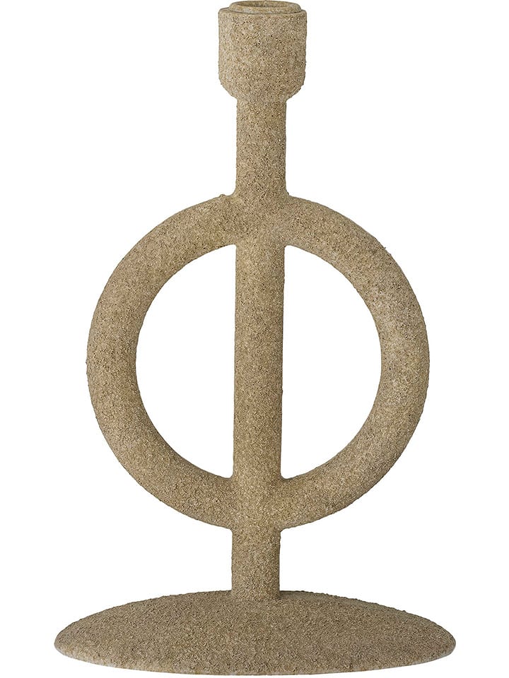 Bloomingville Świecznik "Fikka" w kolorze beżowym - 17 x 37 x 11 cm rozmiar: onesize