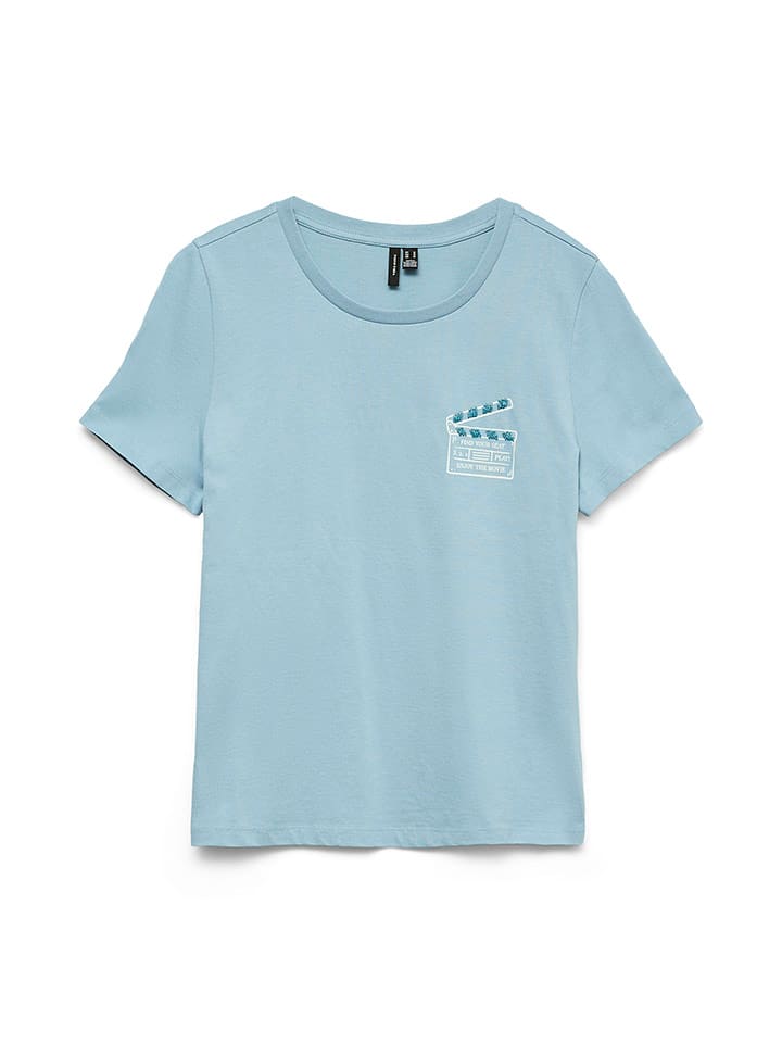 Vero Moda Koszulka w kolorze błękitnym rozmiar: XL