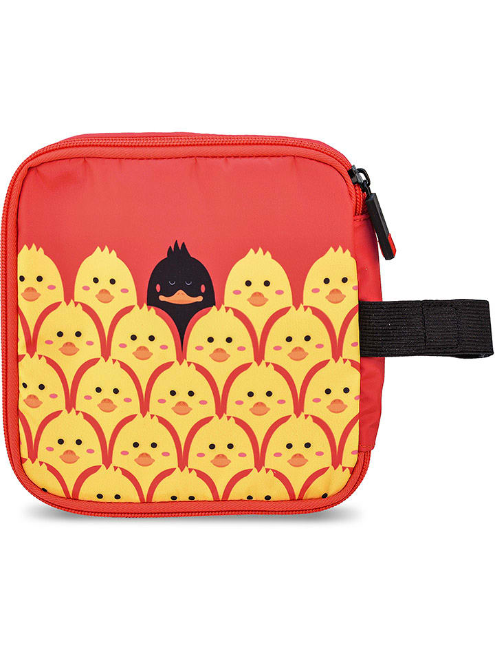 IRIS Barcelona Torba w kolorze czerwono-żółtym na kanapki - 16 x 16 cm rozmiar: onesize