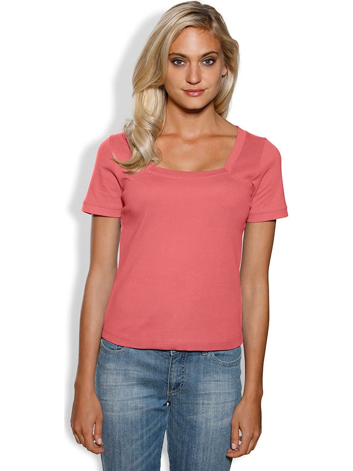 Heine Koszulka w kolorze koralowym rozmiar: 46