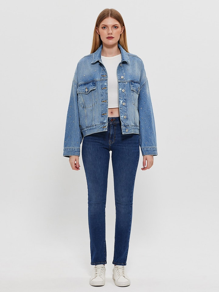 LTB Kurtka dżinsowa w kolorze niebieskim rozmiar: XS