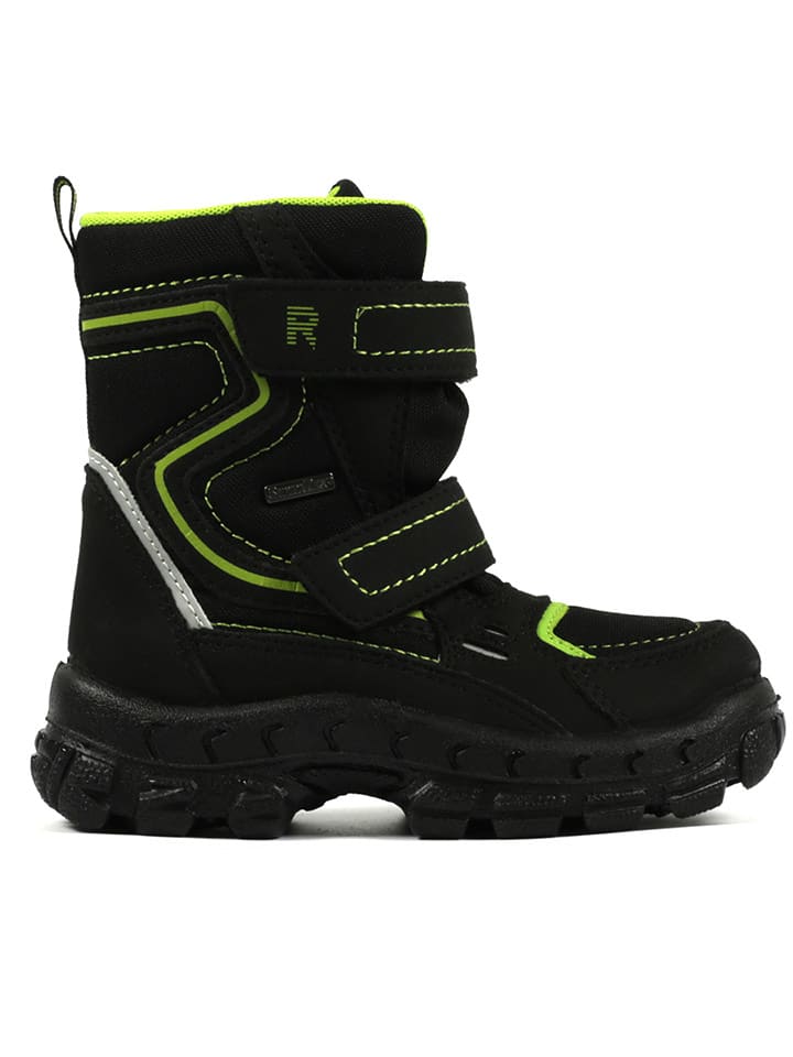 Richter Shoes Kozaki zimowe "Davos" w kolorze czarnym rozmiar: 35