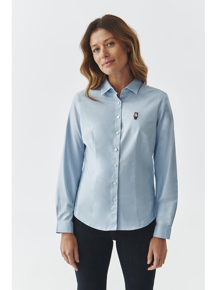 TATUUM Koszula "Eliza" w kolorze błękitnym rozmiar: 46