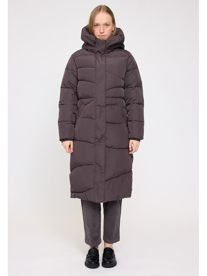 MAZINE Płaszcz zimowy w kolorze fioletowym rozmiar: S