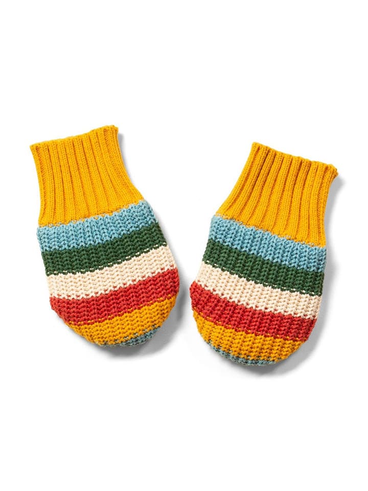 Little Green Radicals Rękawiczki "Rainbow" ze wzorem rozmiar: 128