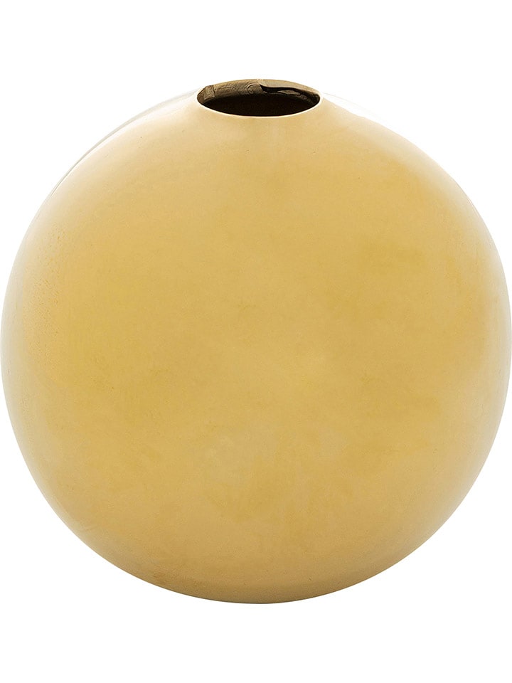 Kare Wazon "Goldy" w kolorze złotym - wys. 15,5 x Ø 11,5 cm rozmiar: onesize
