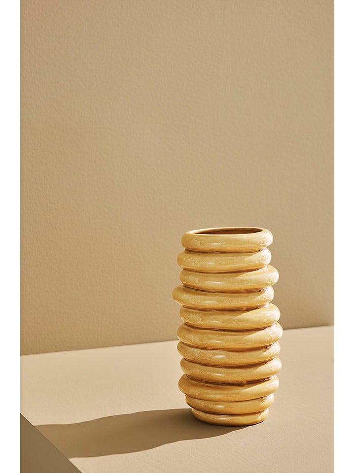 Jotex Wazon "Beth" w kolorze pomarańczowym - wys. 28,5 x Ø 16 cm rozmiar: onesize