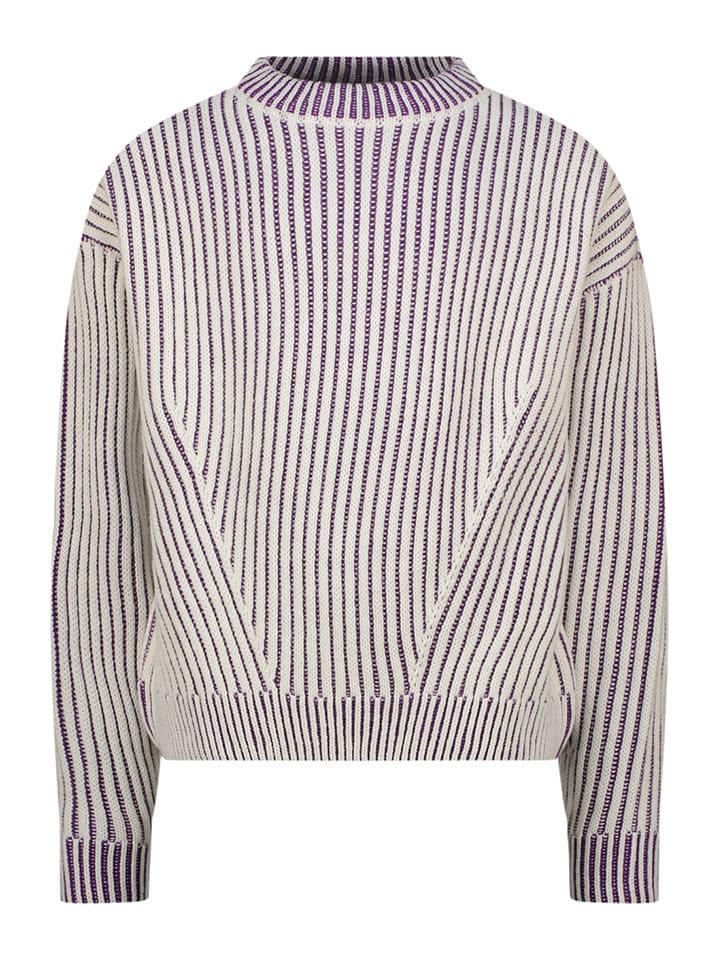 Vingino Sweter w kolorze biało-fioletowym rozmiar: 152