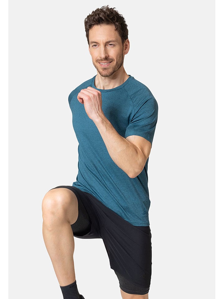 Odlo Koszulka sportowa "Essential 365" w kolorze niebieskim rozmiar: S