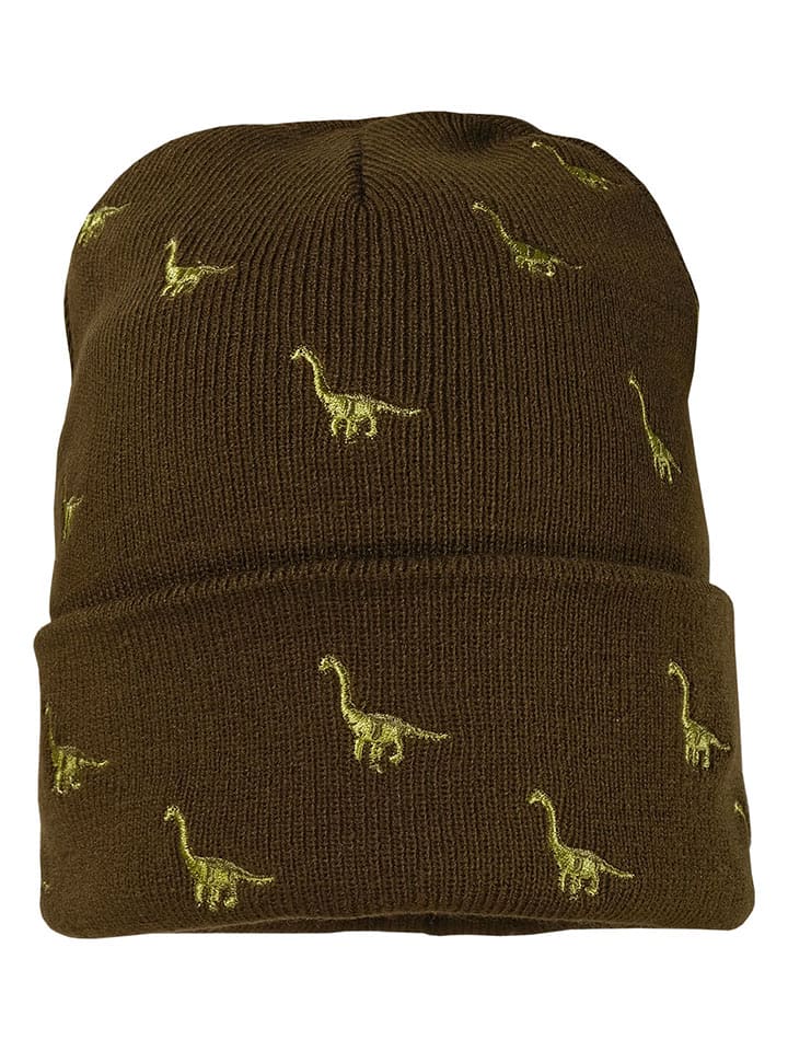 MaxiMo Czapka "Brontosaurus" w kolorze khaki rozmiar: 49 cm