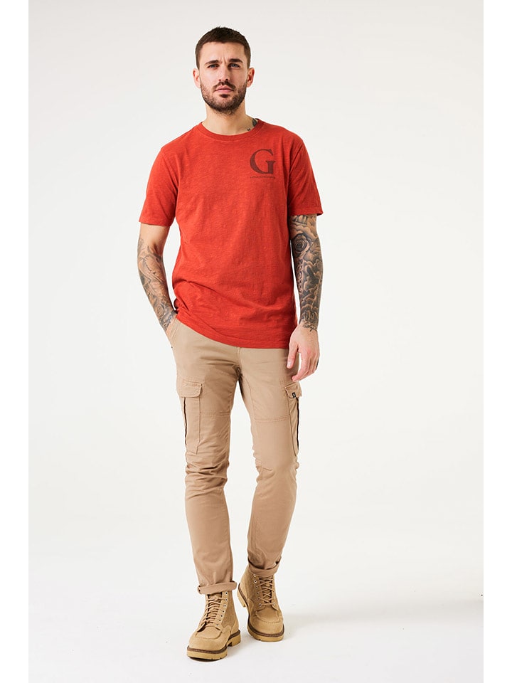 Garcia Koszulka w kolorze czerwonym rozmiar: 3XL