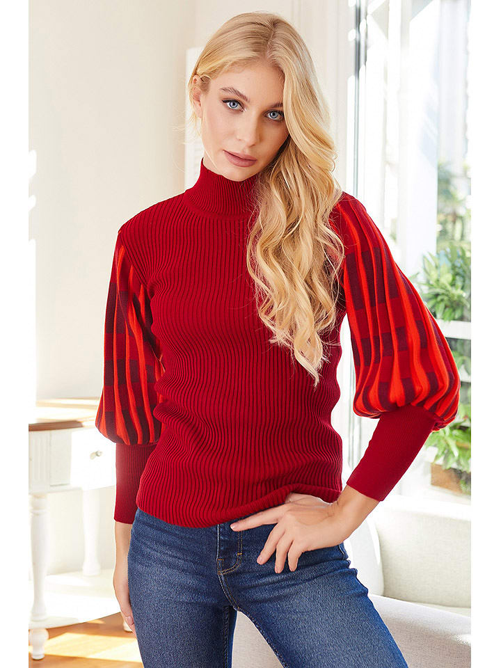 Milan Kiss Golf w kolorze czerwonym rozmiar: L