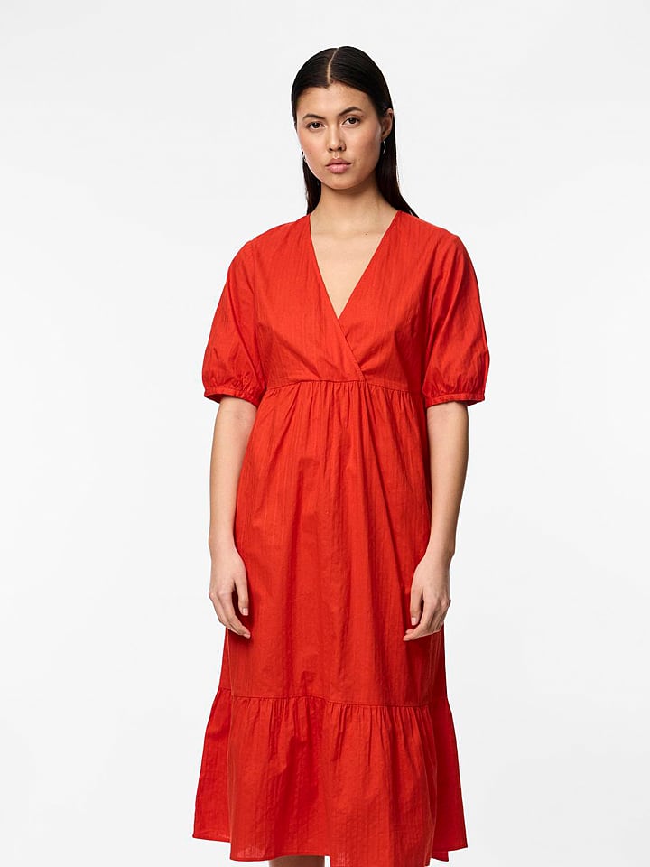 Pieces Sukienka w kolorze pomarańczowym rozmiar: XS