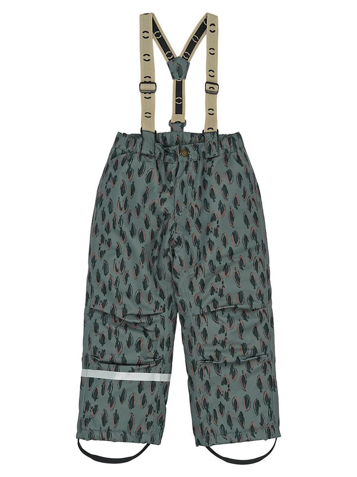 mikk-line Spodnie narciarskie w kolorze zielonym rozmiar: 110