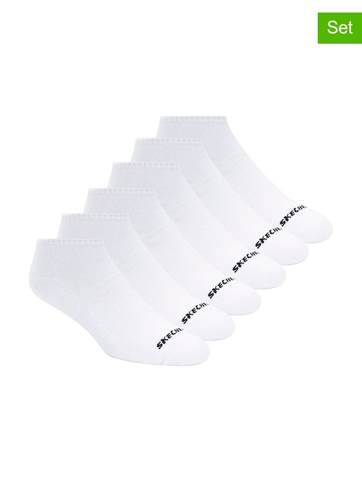 Skechers Skarpety (12 par) w kolorze białym rozmiar: 40,5-46