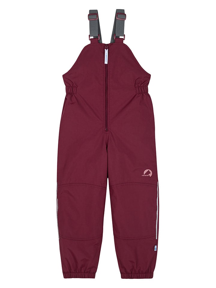 finkid Spodnie funkcyjne "Kuni" w kolorze czerwonym rozmiar: 120/130