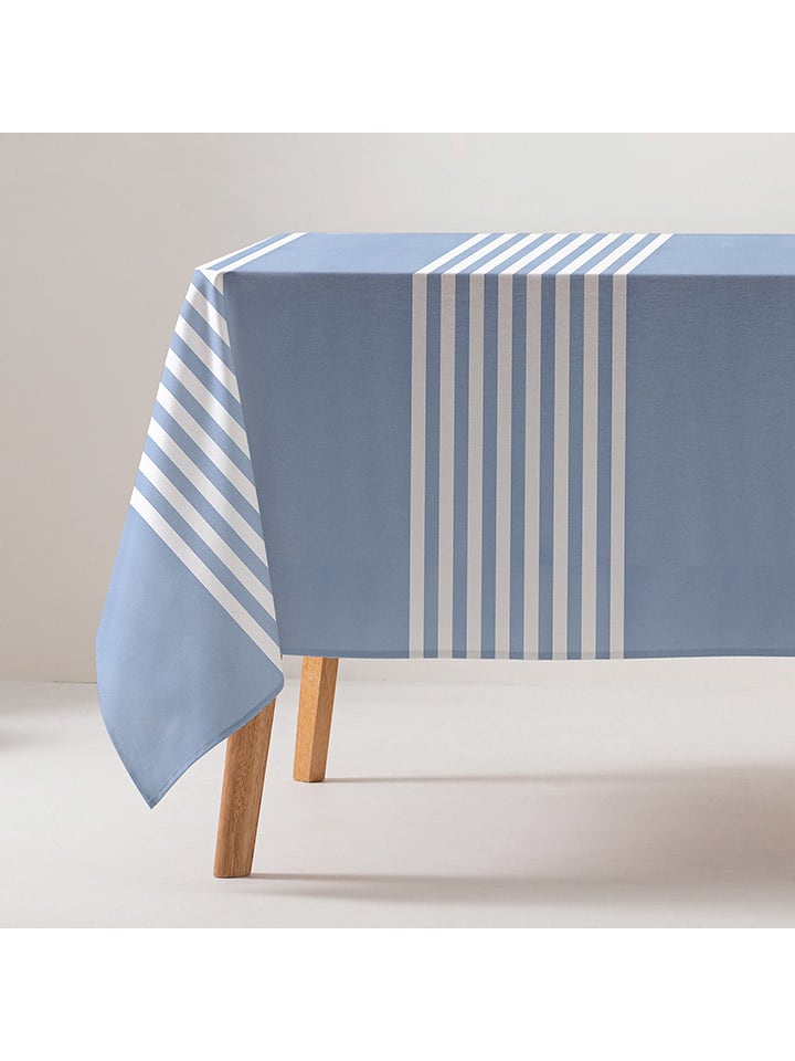 GAMUSI Obrus "Samos" w kolorze niebieskim rozmiar: 160x240 cm