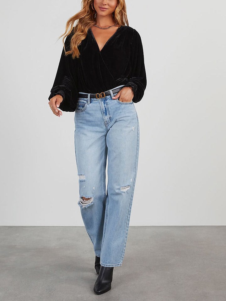 Milan Kiss Bluzka w kolorze czarnym rozmiar: M