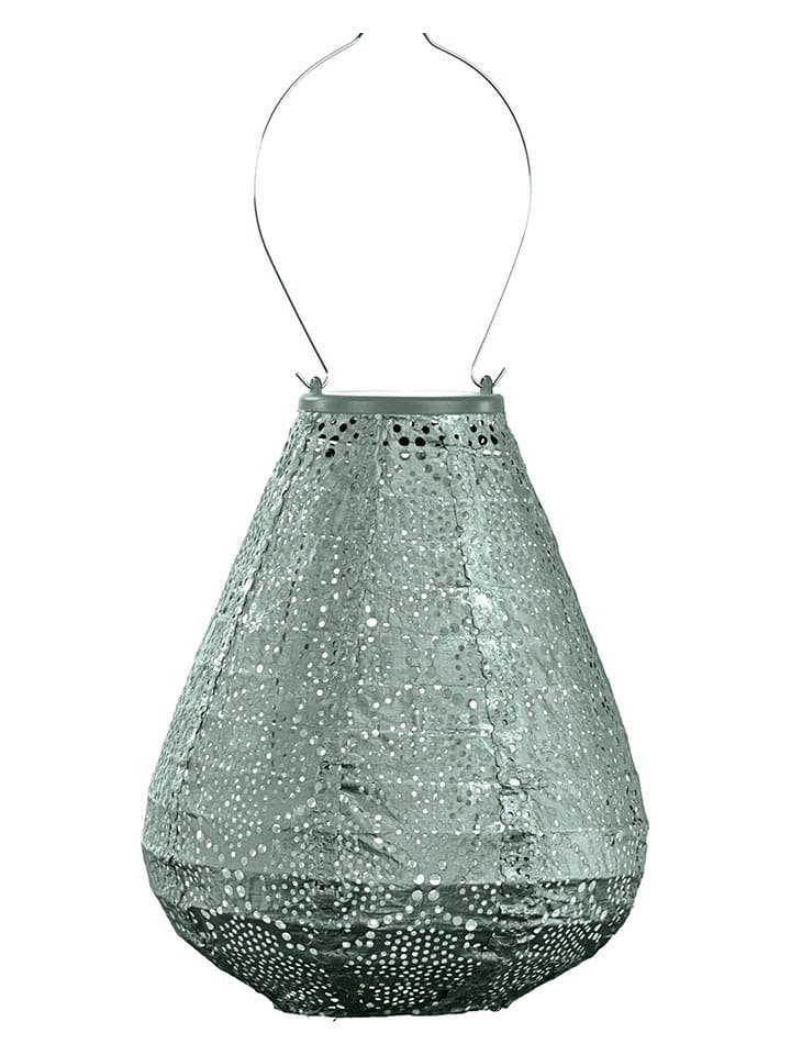 Lumiz Lampion solarny LED "Baar Tulip" w kolorze zielonym - wys. 22,5 x Ø 20 cm rozmiar: onesize