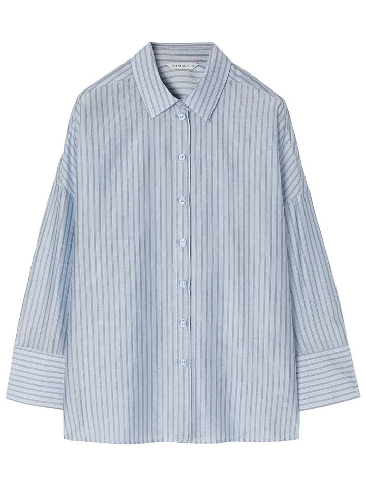 TATUUM Koszula w kolorze błękitno-czarnym rozmiar: 40