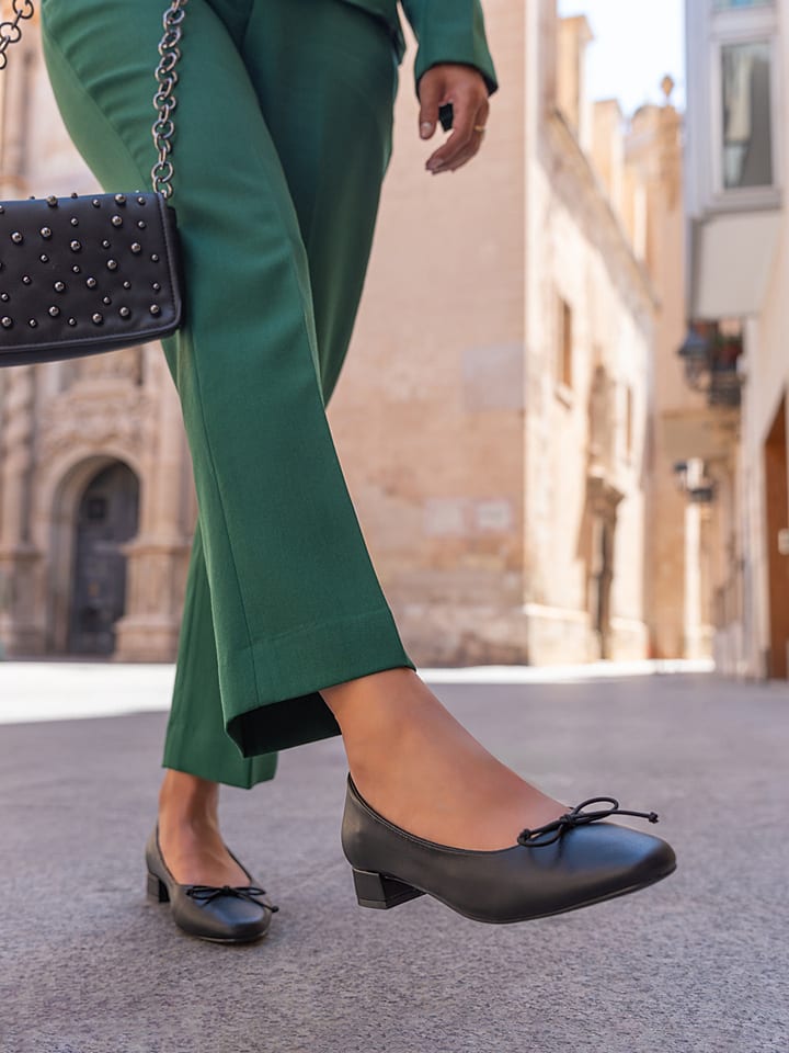 Bellucci Baleriny w kolorze czarnym rozmiar: 36