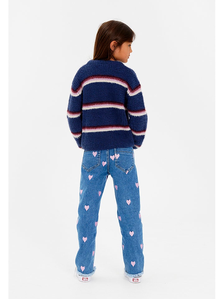 The NEW Sweter "Dada" w kolorze granatowym ze wzorem rozmiar: 98/104