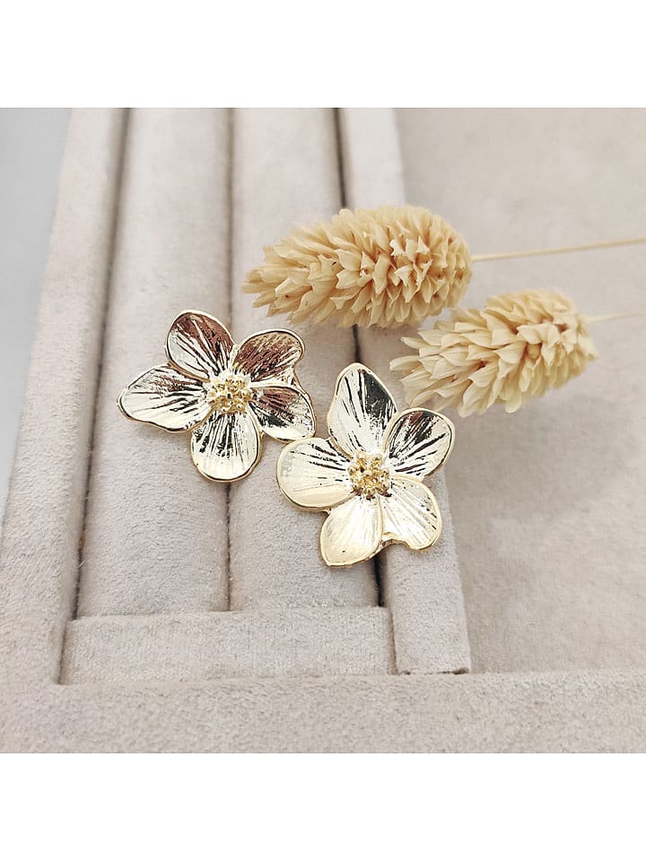 Nakkash Pozłacane kolczyki-wkrętki rozmiar: onesize