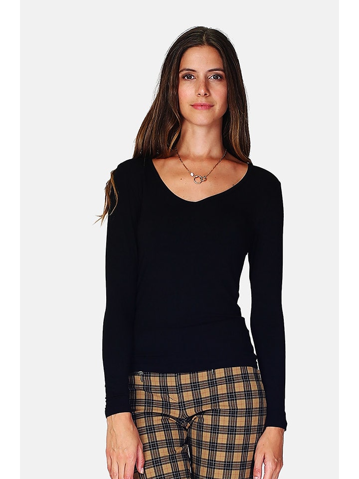 ASSUILI Koszulka w kolorze czarnym rozmiar: 42