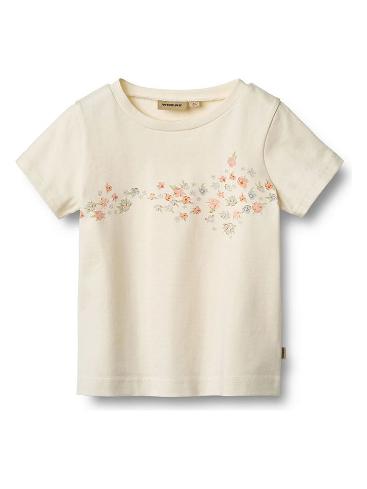 Wheat Koszulka "Tessa" w kolorze kremowym rozmiar: 116