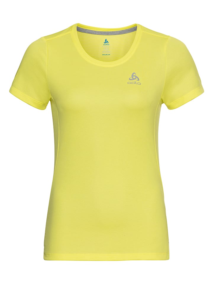 Odlo Koszulka sportowa "F-Dry" w kolorze żółtym rozmiar: XS