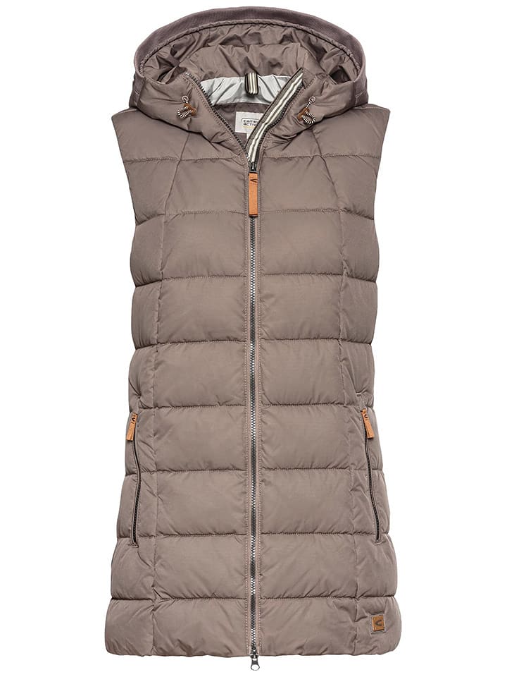 Camel Active Kamizelka pikowana w kolorze szaroróżowym rozmiar: 40