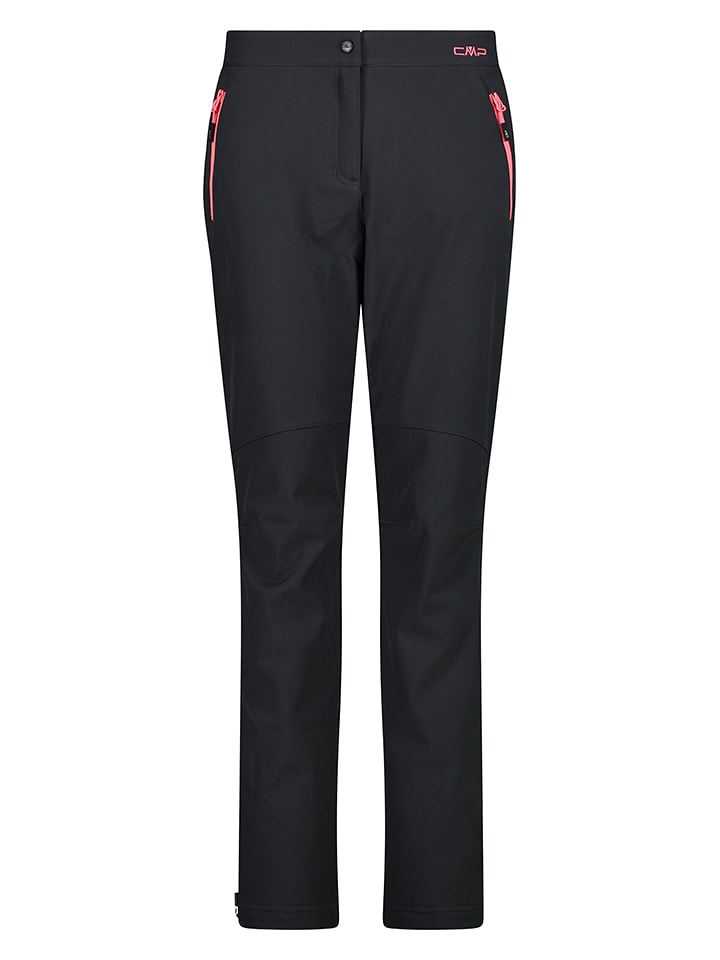 CMP Spodnie softshellowe w kolorze czarnym rozmiar: 42