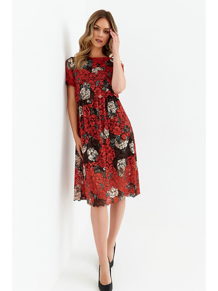 made of emotion Sukienka w kolorze czerwonym rozmiar: XL