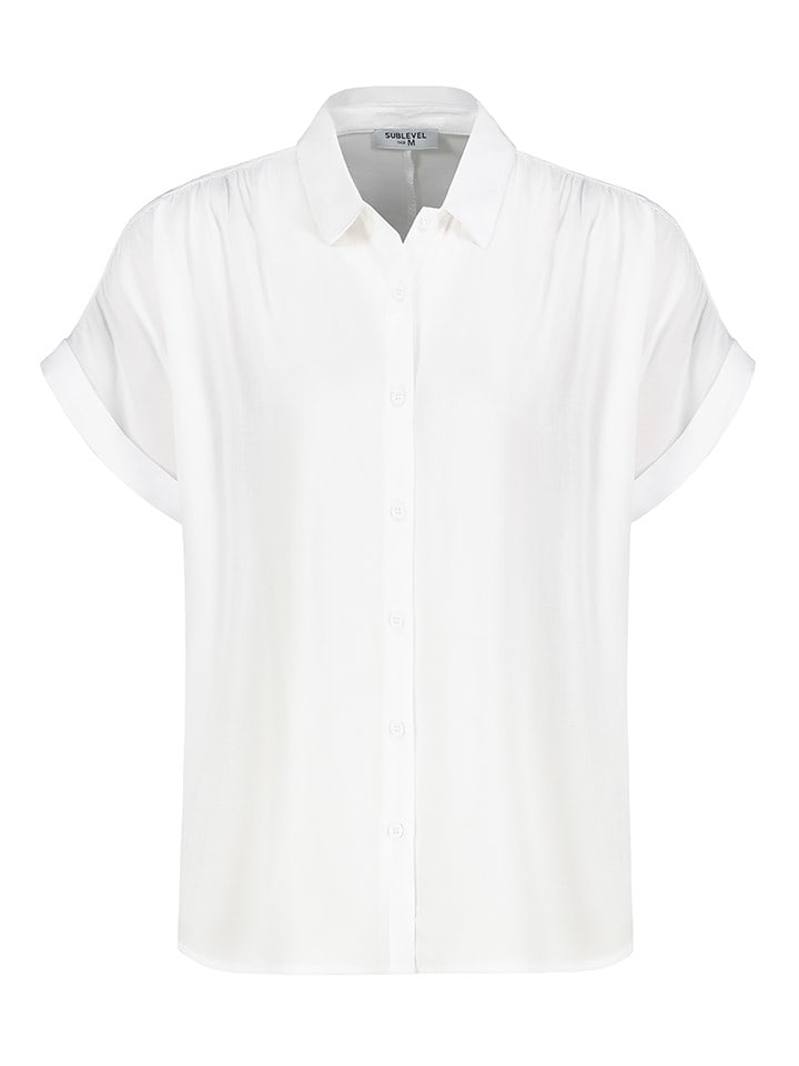 Sublevel Bluzka w kolorze białym rozmiar: S