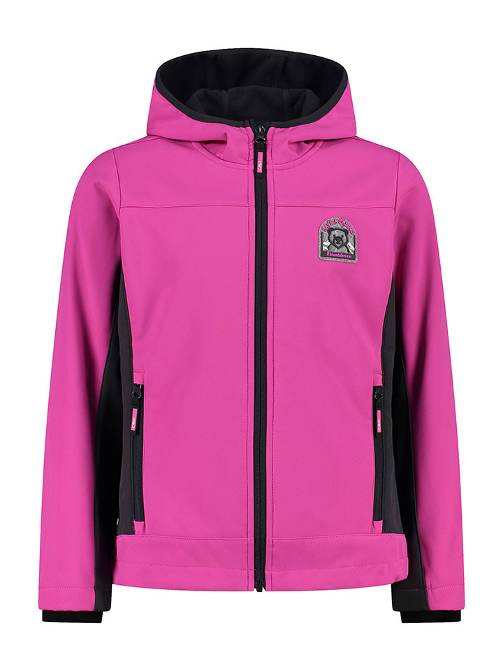 CMP Kurtka softshellowa w kolorze różowo-czarnym rozmiar: 104