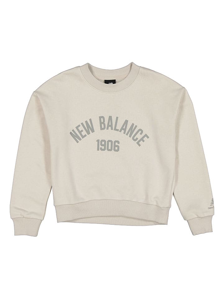 New Balance Bluza "Essentials" w kolorze beżowym rozmiar: M