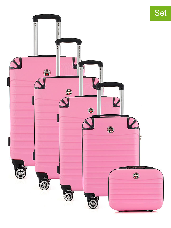 Canadian Peak 5-częściowy zestaw "Shokeak" w kolorze jasnoróżowym rozmiar: onesize