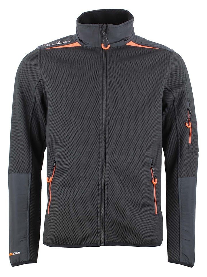 Peak Mountain Kurtka polarowa "Capri" w kolorze czarnym rozmiar: 3XL