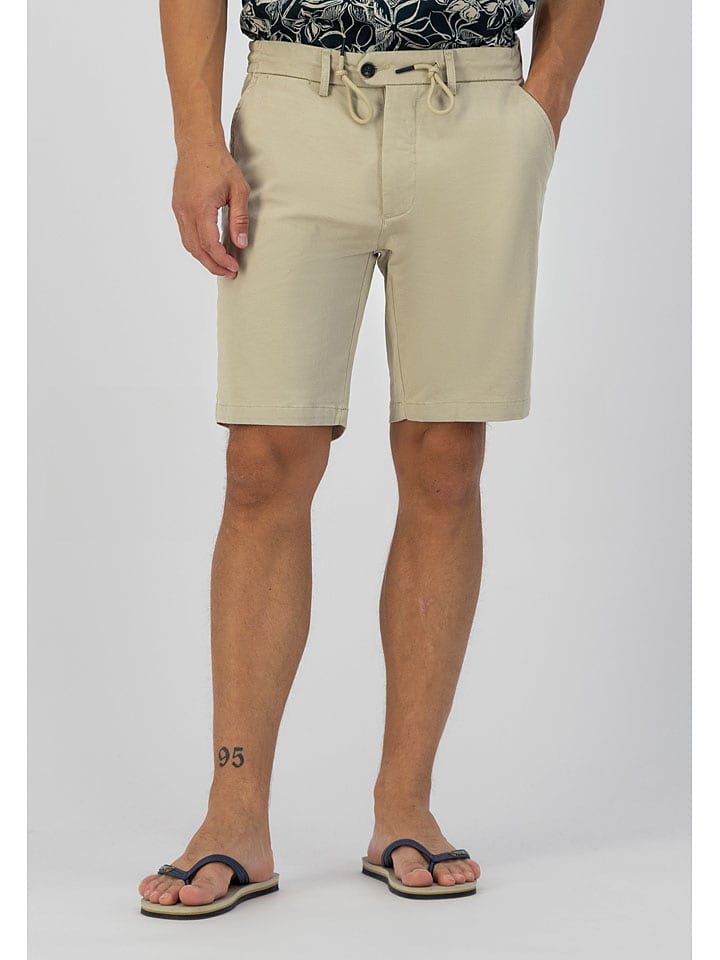 DSTREZZED Szorty w kolorze kremowym rozmiar: W31