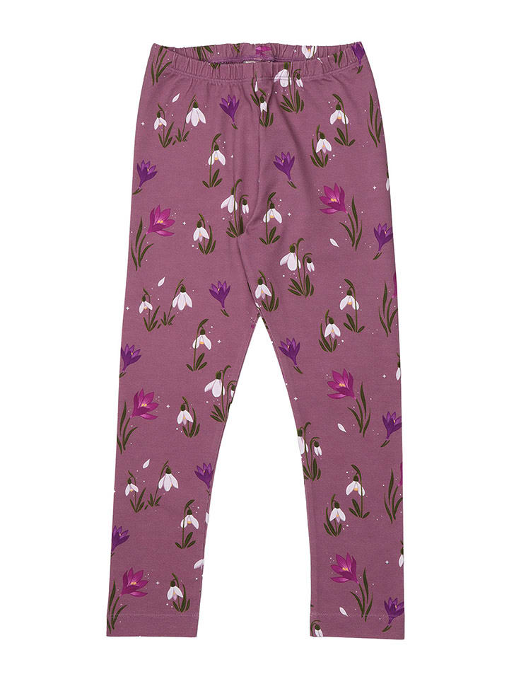 Walkiddy Legginsy w kolorze fioletowym rozmiar: 128
