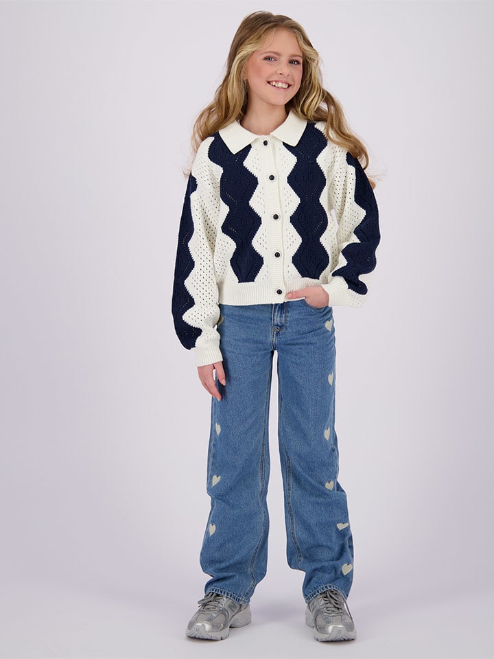 Vingino Kardigan "Meralle" w kolorze białym rozmiar: 104