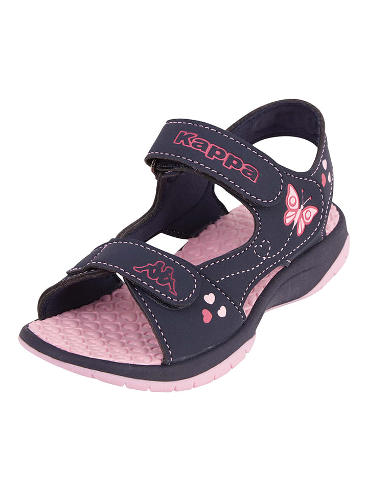 Kappa Sandały "Titali" w kolorze granatowo-jasnoróżowym rozmiar: 35
