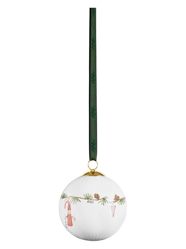 Rosendahl Bombka "Hammershøi Christmas" w kolorze białym - Ø 6 cm rozmiar: onesize