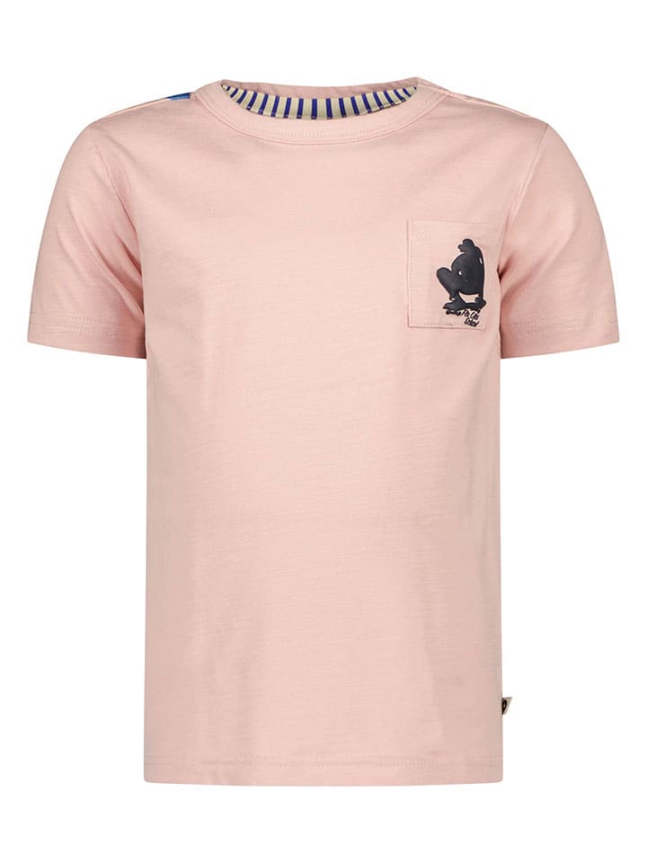 Like Flo Koszulka w kolorze jasnoróżowym ze wzorem rozmiar: 110