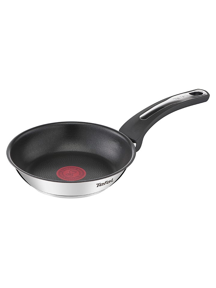 Tefal Patelnia "Emotion" w kolorze srebrno-czarnym - Ø 18 cm rozmiar: onesize