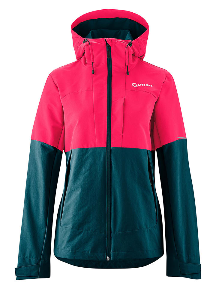 Gonso Kurtka kolarska "Lavarella" w kolorze różowo-niebieskim rozmiar: 42