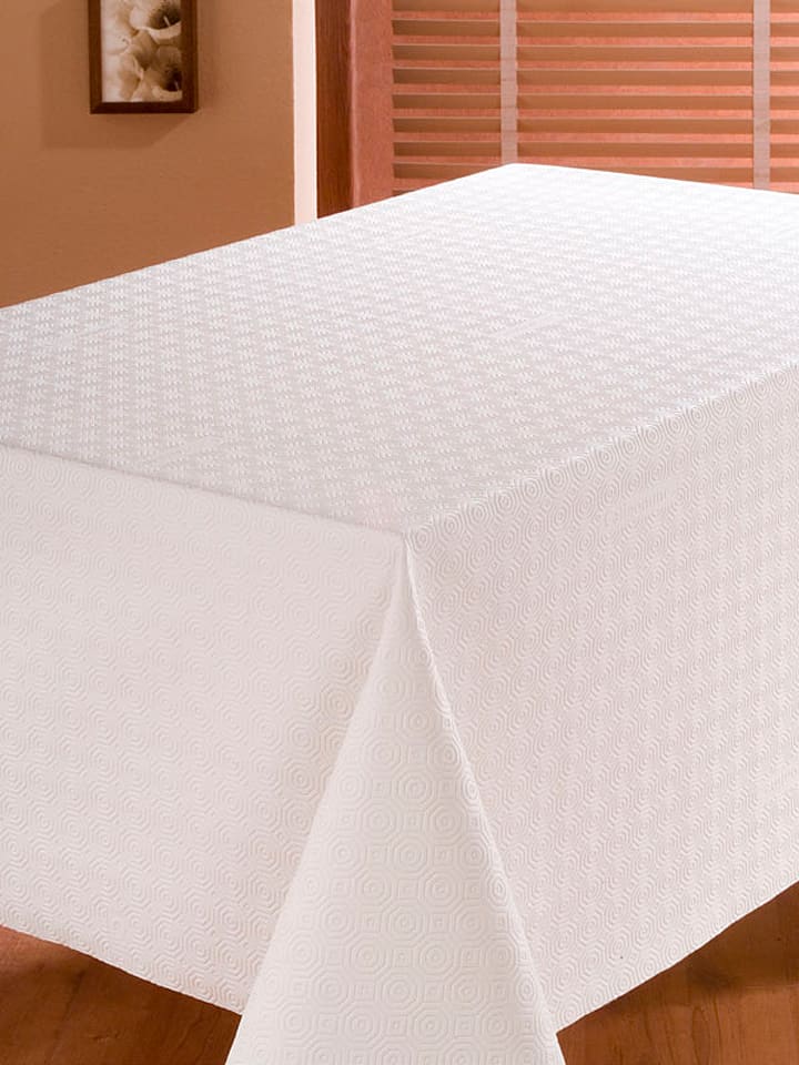 Calitex Podkład obrusowy w kolorze białym rozmiar: 135x220 cm